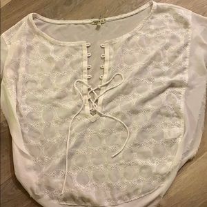 Comfy white dressy shirt